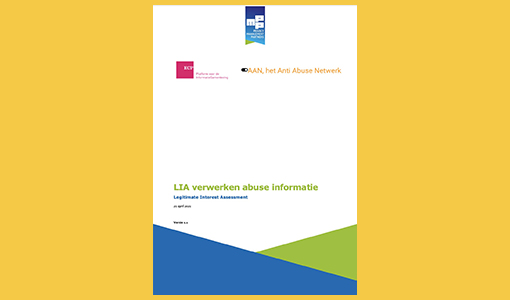 Hoe verhoudt het delen van abuse informatie zich tot de AVG? AAN presenteert LIA